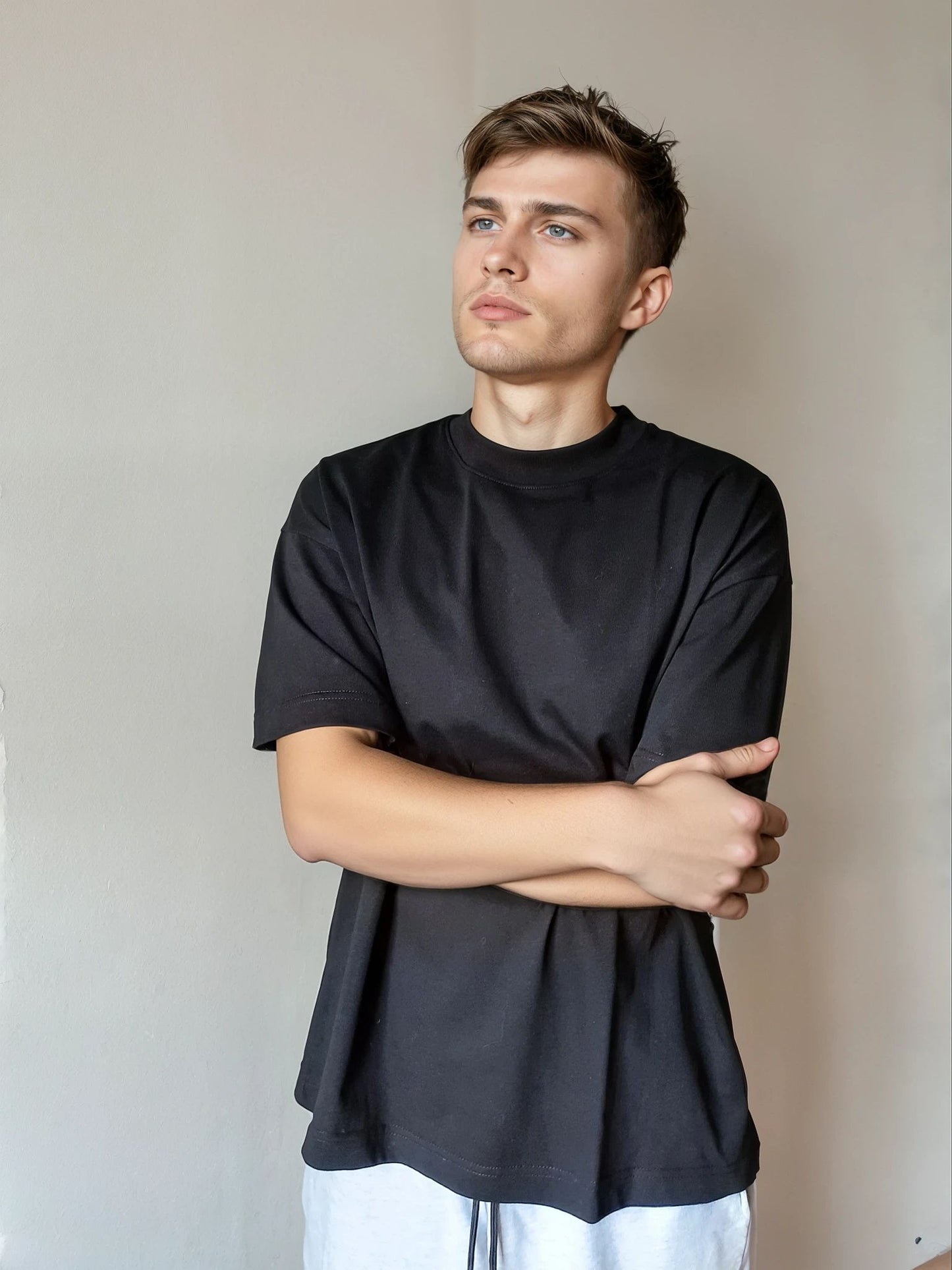 T-shirt oversize BLACK